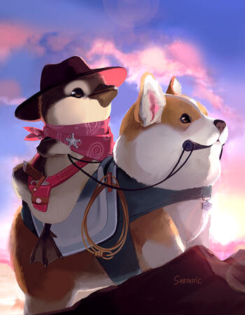 Sheriff and Deputy Sheriff and Deputy