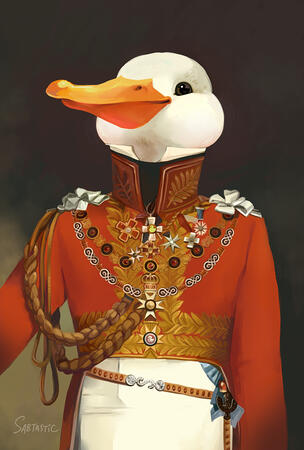 The Duck of Wellington There are 4 hidden iSpy ducks in this image!